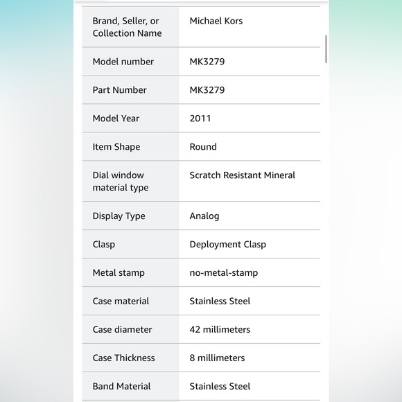 Michael Kors Slim Runway White Dial Stainless Steel Ladies Bracelet Watch MK3279 - Picture 6 of 9